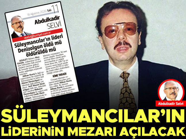 Süleymancılar’ın liderinin mezarı açılacak