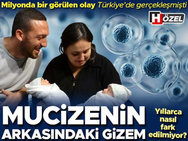 Milyonda bir görülen olay Türkiye’de gerçekleşmişti... Mucizenin ardındaki gizem yıllarca fark edilmiyor, çoğu kadın teşhis alamıyor