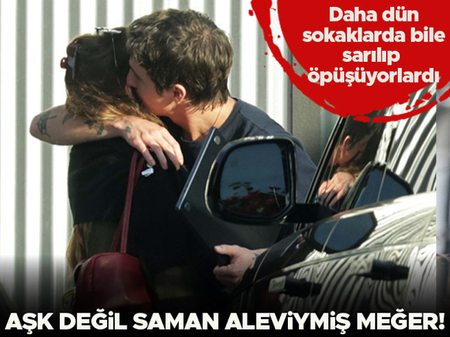 Daha dün sokakta bile sarılıp öpüşüyorlardı... Aşk değil saman aleviymiş meğer!
