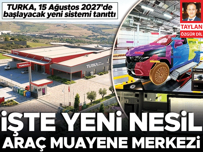 İşte yeni nesil araç muayene merkezi