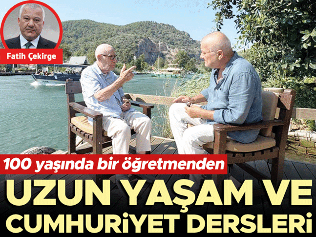 100 yaşında bir öğretmenden uzun yaşam ve Cumhuriyet dersleri