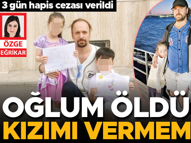 Çocuğunu göstermeyen babaya hapis