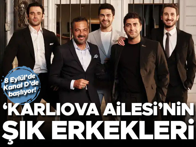 Karlıova Ailesi'nin şık erkekleri