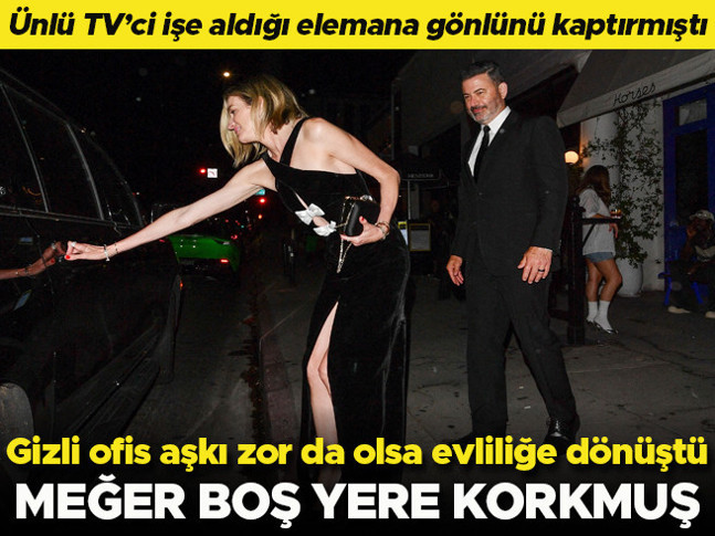 Ünlü televizyoncu, işe aldığı elemanına 'vurulmuştu'... Gizli ofis aşkı, zor da olsa evliliğe dönüştü... Meğer boşuna korkmuş!