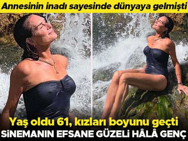 Annesinin inadı sayesinde dünyaya gelmişti... Yaş oldu 61, kızları boyunu geçti... Sinemanın efsane güzeli hala genç!