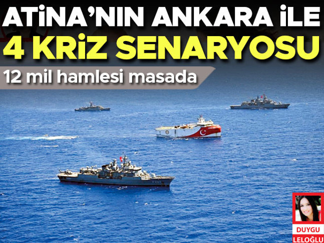Atina’nın Ankara ile 4 kriz senaryosu
