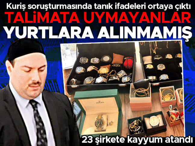 Kuriş soruşturmasında 29 gözaltı kararı! 23 şirkete kayyum atandı