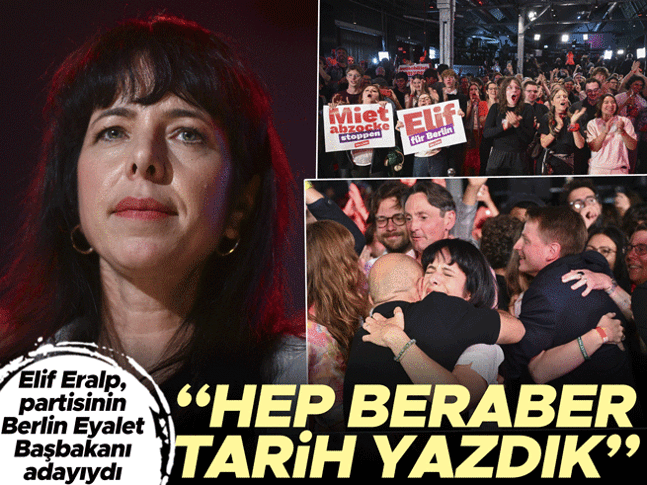 Berlin Eyalet Başbakanı olması beklenen Elif Eralp: Hep beraber tarih yazdık