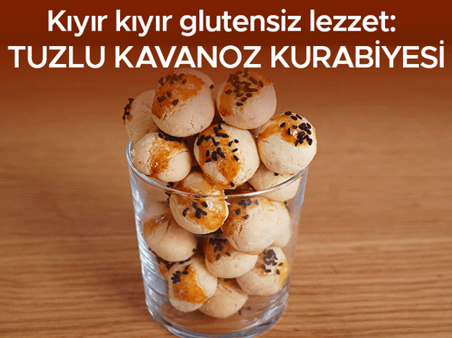 Kıyır kıyır glutensiz lezzet: Tuzlu kavanoz kurabiyesi