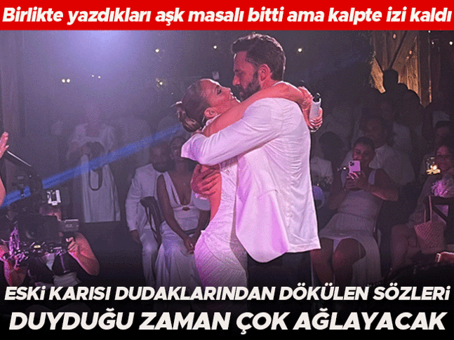 Birlikte yazdıkları aşk masalı bitti ama kalpte izleri kaldı... Eski karısı bu sözleri duyunca mutluluktan ağlayacak