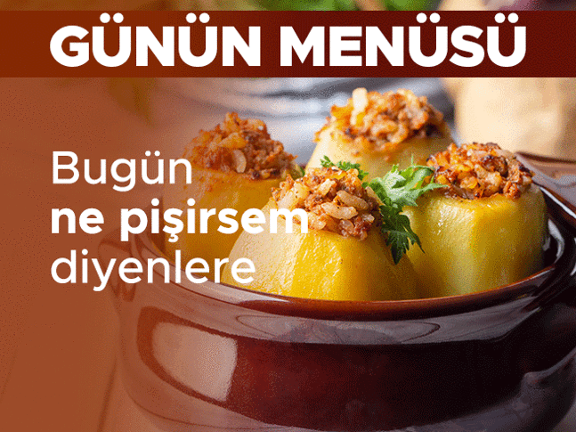 Bugün ne pişirsem diyenlere: Günlük ev yemeği menüsü 25 Ekim 2026