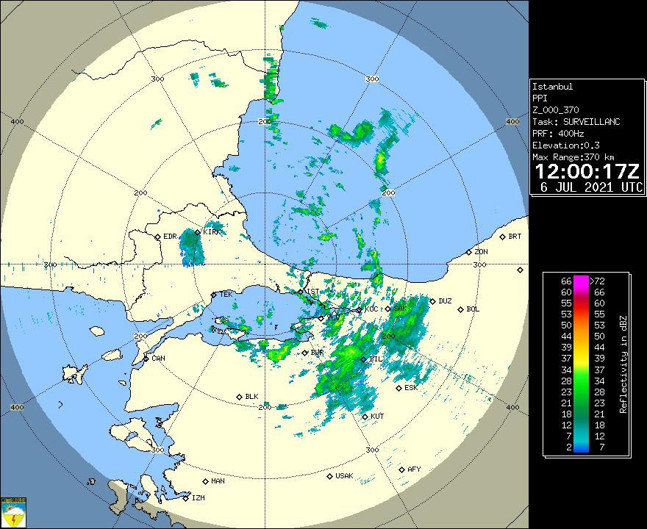 Son dakika... İstanbul ve çok sayıda kent için uyarı İşte son radar görüntüsü...