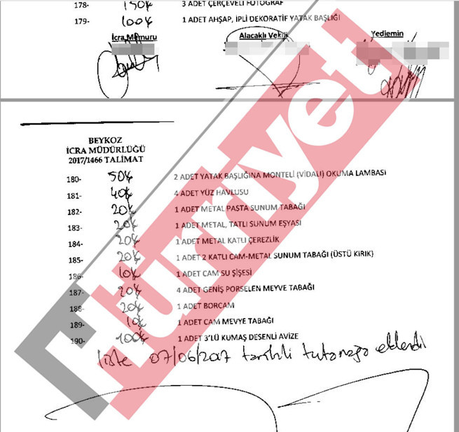 Köşkün sahibinden Paramparçanın yapımcısına icra takibi