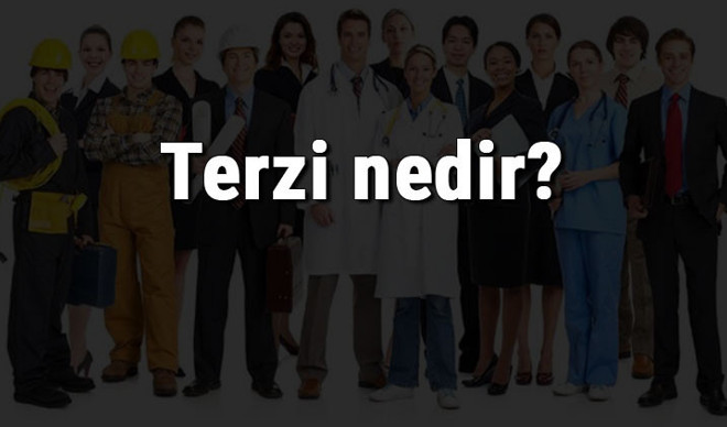 Terzi nedir, ne iş yapar ve nasıl olunur? Terzi olma şartları, maaşları ve iş imkanları