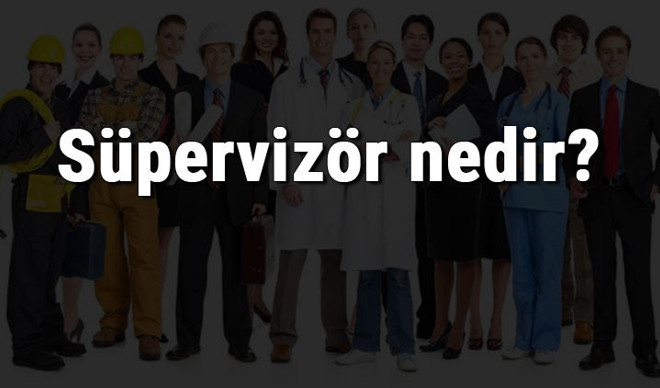 Süpervizör nedir, ne iş yapar ve nasıl olunur? Süpervizör olma şartları, maaşları ve iş imkanları