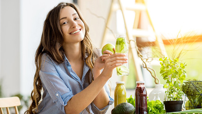 Detoks içecekleri için en iyi sebze ve meyveler