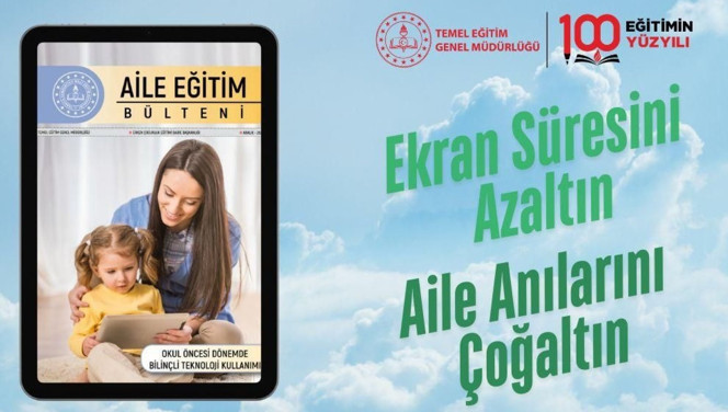 Aile Eğitim Bülteni aralık sayısı