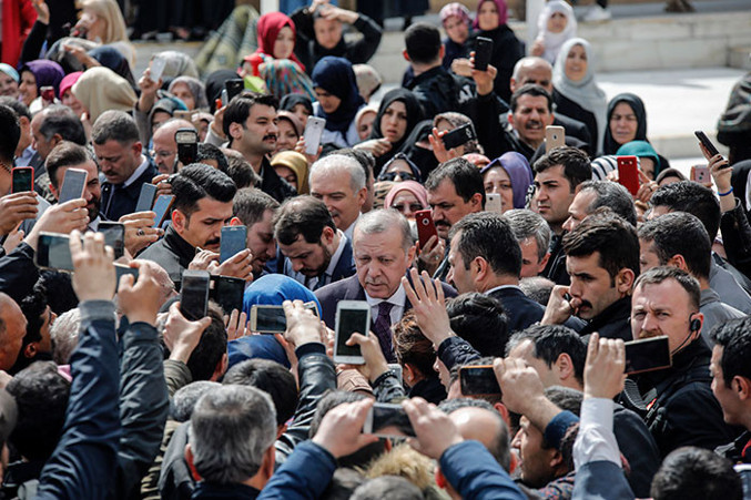 Erdoğan, derbi olayları için Kumpas var, birileri organize etti dedi