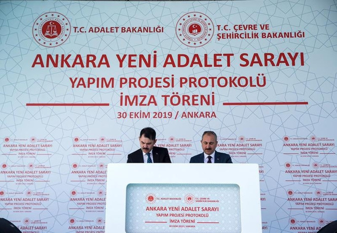 Yeni Adalet Sarayı parçadan bütüne geçecek