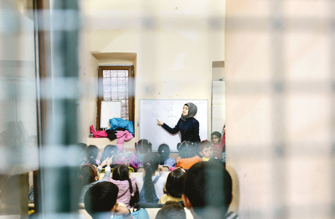 Suriyenin kayıp nesli Türkiyede okullu oldu