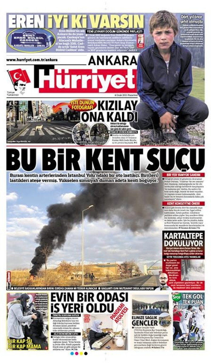 Kabahatler dosyası için ilk adım