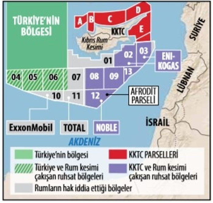 KKTC sularına giren İsrail gemisi çıkarıldı
