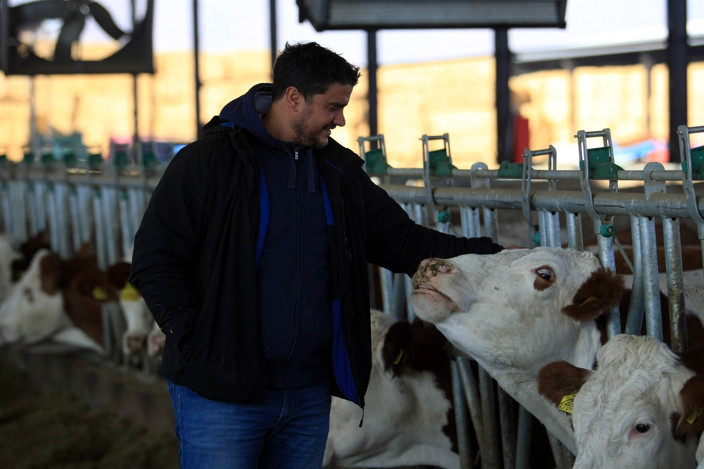 ABDde eğitim aldı, işini bırakıp çiftlik kurdu, şimdi...