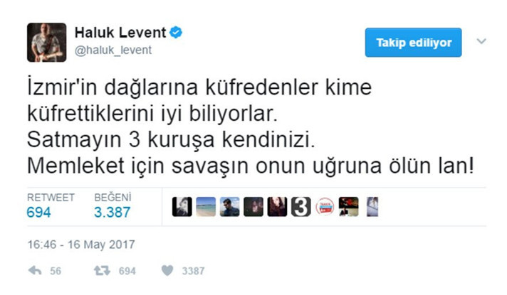 İzmir Marşına küfür etmişti... Diziden kovdular