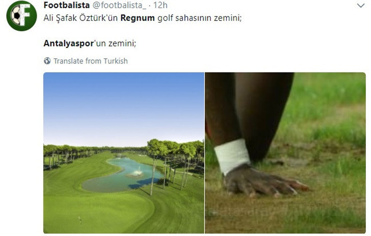 İşadamına ‘golf’ sahalı sitem