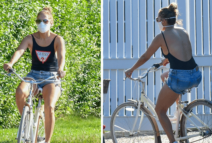 Jennifer Lopez'in Bisiklet Stili