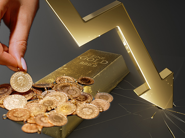 Ons ve gramda büyük düşüş! Dev bankadan yeni altın tahmini