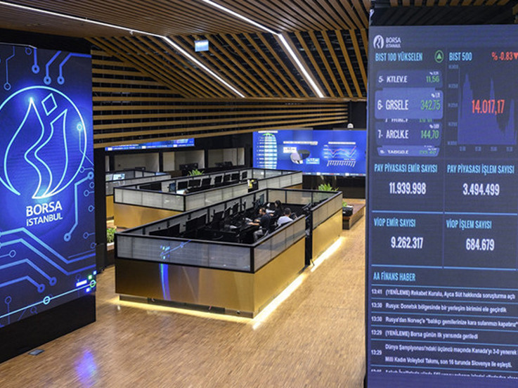 Borsa günün ilk yarısında yükseldi