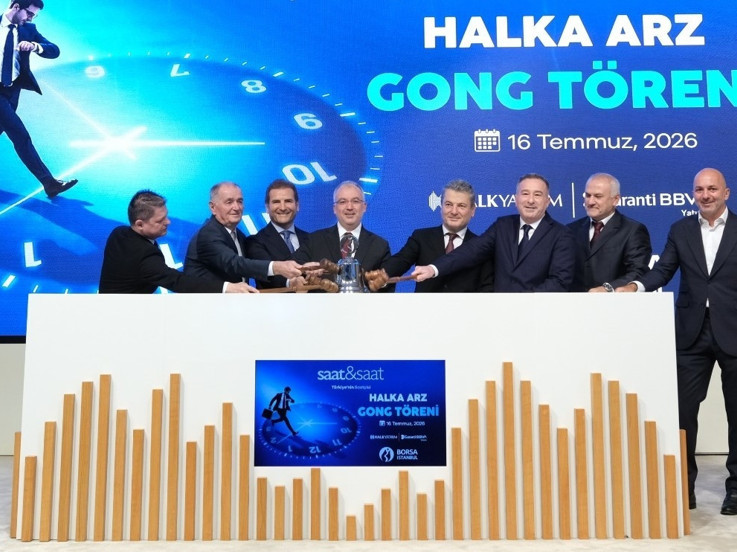 Borsa İstanbul'da gong, Saat&Saat için çaldı