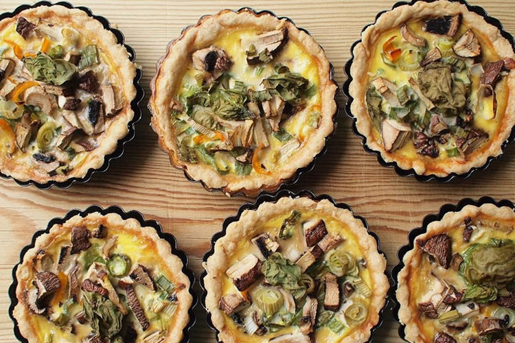 Yabani mantarlı tartolet tarifi