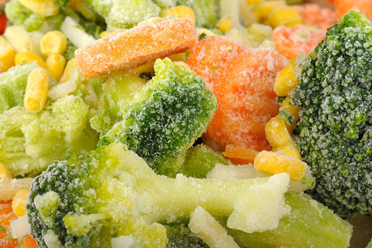 DONDURULMUŞ SEBZE VE MEYVELER