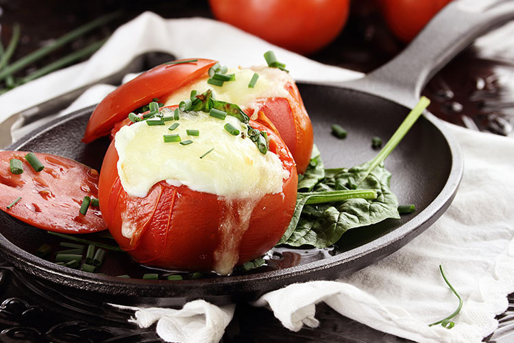 Yumurtalı domates dolması tarifi