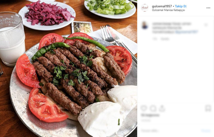 GÜLCEMAL MANİSA KEBAPÇISI – MANİSA