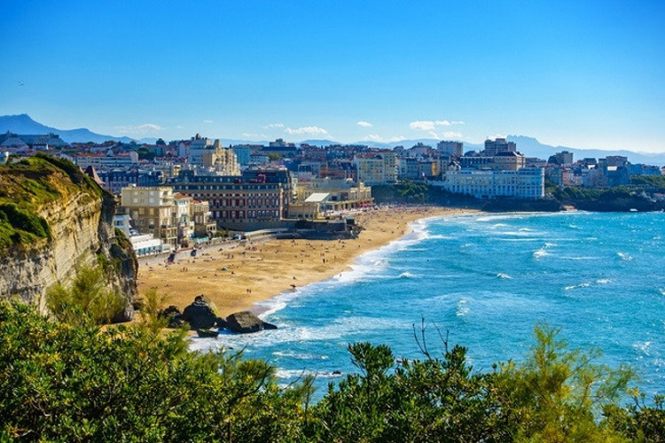 La Côte des Basques / Biarritz, Fransa