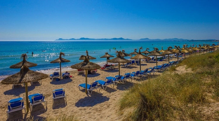 Playa de Muro Beach / Playa de Muro, İspanya