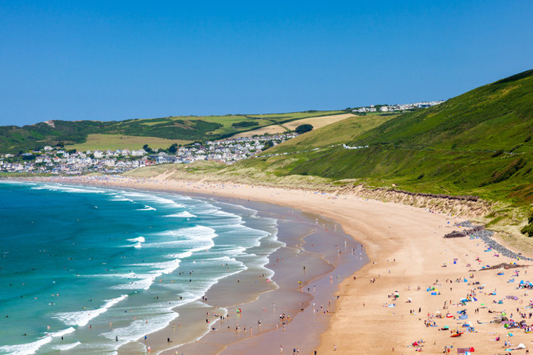 Woolacombe Beach / Woolacombe, İngiltere