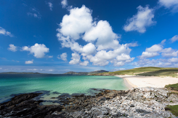 Luskentyre / Isle of Harris, Lewis and Harris, Outer Hebrides /İskoçya