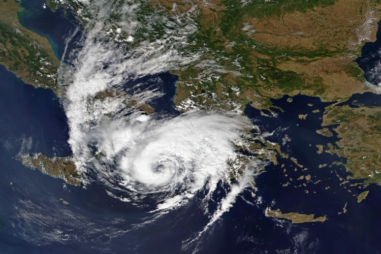 Kasırga, Yunanistan, 2020