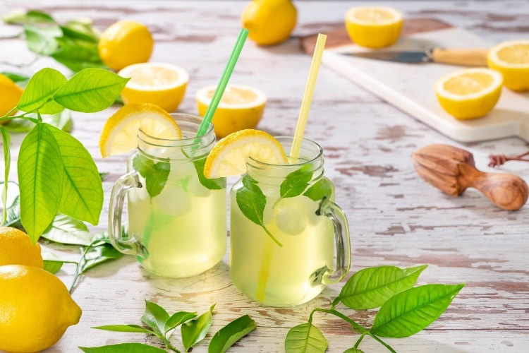 Buz gibi fesleğenli limonata tarifi