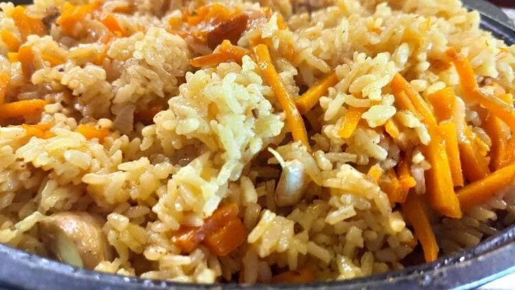 Türkmen pilavı