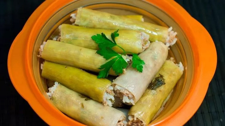 Pırasa dolması tarifi