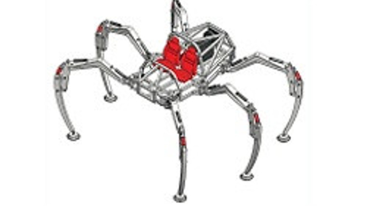 Trafiğin üstünden yürüyecek yarı otomobil yarı robot geliştirdiler Trafiğin üstünden yürüyecek yarı otomobil yarı robot geliştirdiler