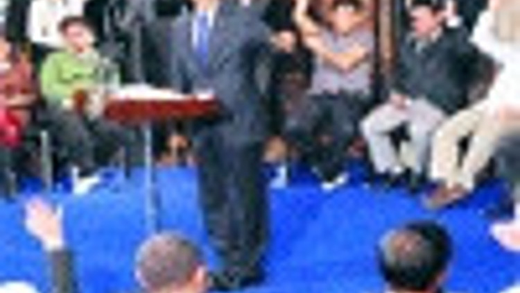 Obama aces test by local students