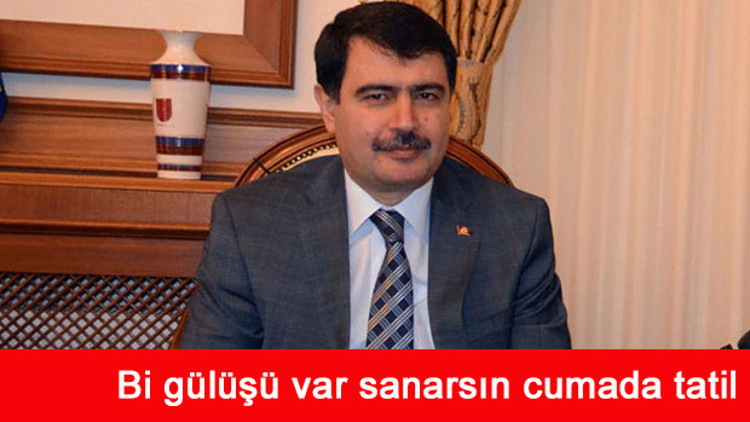 İstanbul Valisi Şahin: En beğendiğim caps…