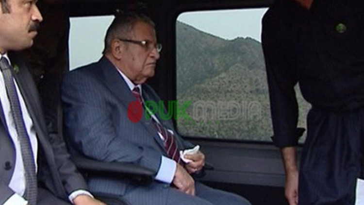 Talabani 3 yıl sonra ilk kez parti toplantısında