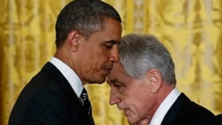 Obamaya Hagel şoku Obamaya Hagel şoku